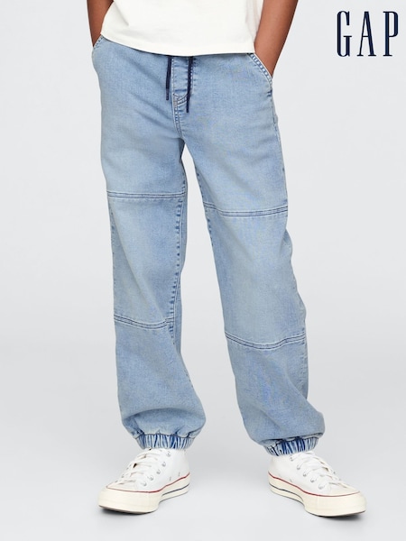 Gap Navy Blue Knit Pull On Jeans (4-13yrs) (F50668) | kr428
