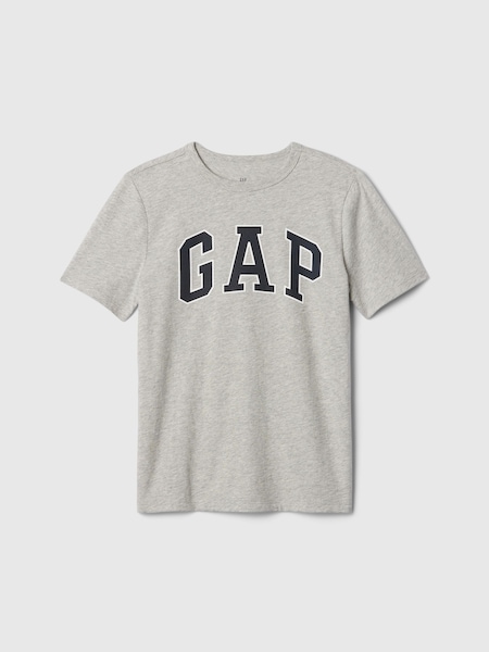Gap Grey Logo Short Sleeve Crew Neck T-Shirt (4-13yrs) (F50669) | €14
