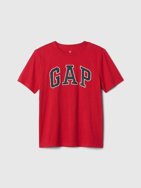 Gap Red Logo Short Sleeve Crew Neck T-Shirt (4-13yrs) (F50683) | €14