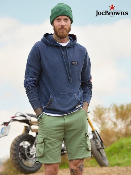 Joe Browns Blue Limited Edition Bandana Hoodie (F50789) | €91