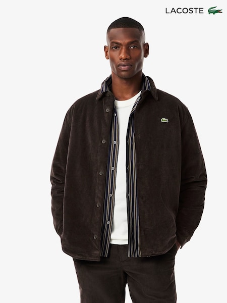Lacoste Brown Heavy Corduroy Shirt (F50850) | €255