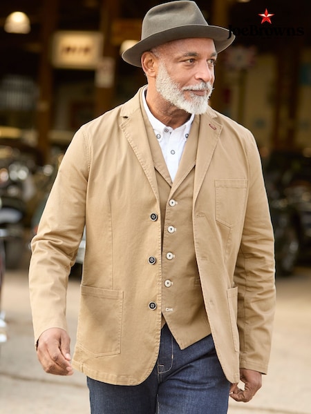 Joe Browns Vintage Workwear Twill Blazer (F50941) | ‏40 ر.ع.‏