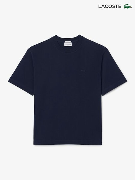 Lacoste Loose Fit Heavy Cotton Jersey White T-Shirt (F51000) | 92 €