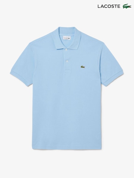 Lacoste Blue Petite Original L.12.12 Piqué Cotton Polo Shirt (F51003) | €121