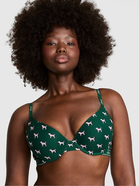 Victoria's Secret PINK Jaguar Green Push Up Bra (F51195) | €33