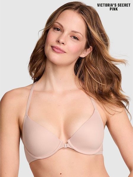 Victoria's Secret PINK Macaron Nude Lightly Lined Front Close Bra (F51198) | €33
