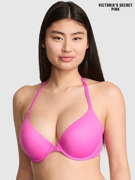 Victoria's Secret PINK Pink Gossip Push Up Front Close Bra (F51223) | €33