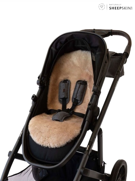 Naturally Sheepskins Blush Pink Lined Stroller Hand (F51311) | €94