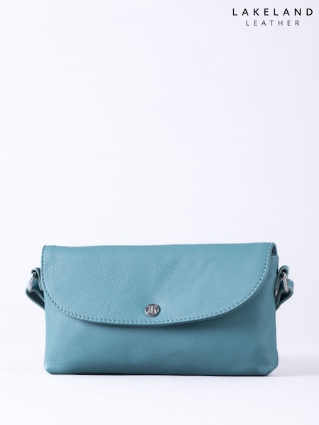 Blau - Lakeland Leather Mini Tawns Flapover Bag (F51313) | 62 €