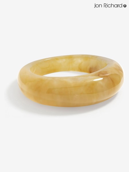Jon Richard Yellow Dome Resin Bangle (F51326) | €29