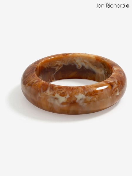 Jon Richard Marbled Resin Bangle (F51331) | ‏101‏₪