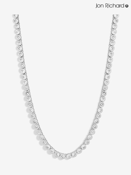 Jon Richard Gold Tone Cubic Zirconia Adjustable Tennis Necklace (F51377) | €77