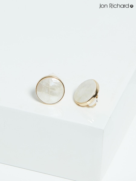 Jon Richard Shell Clip Earrings (F51564) | kr380