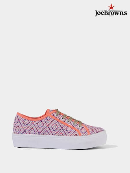 Joe Browns Patterned Chunky Platform Shoes (F51711) | 335 LEI