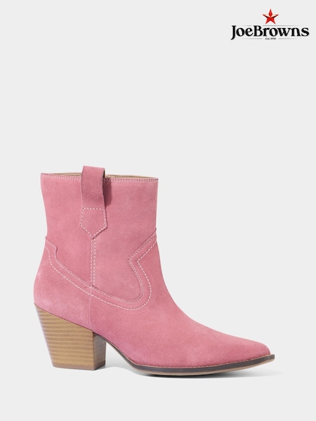 Joe Browns Premium Suede Western Ankle Boots (F51712) | €126