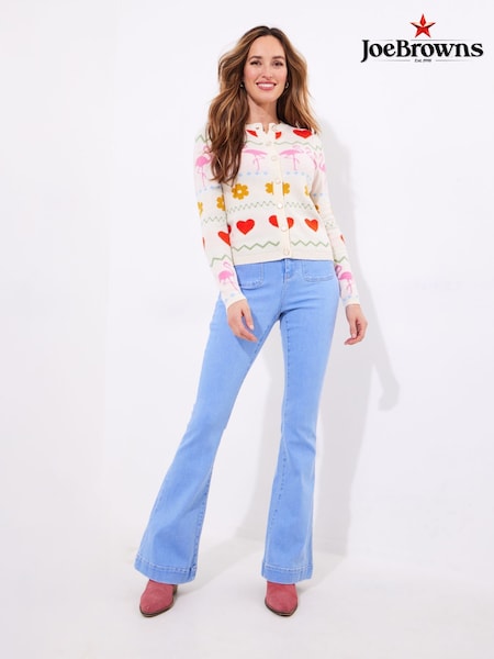 Joe Browns Flamingo Print Cardigan (F51771) | € 66