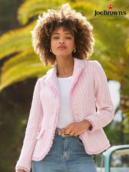 Joe Browns Frayed Edge Flower Print Button Jacket (F51855) | 138 €