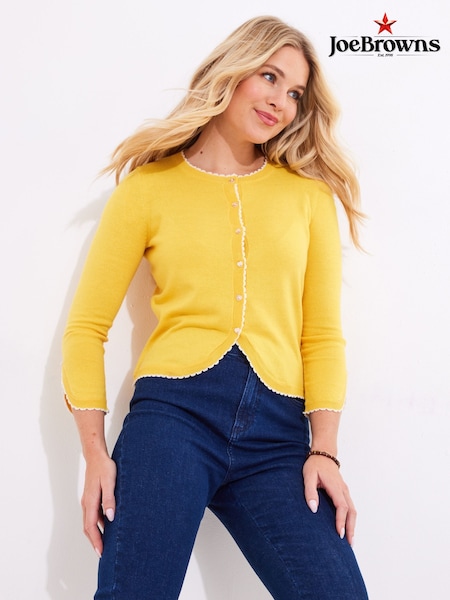 Rumena - Joe Browns Frilly Scoop Neck Cardigan (F51879) | € 59