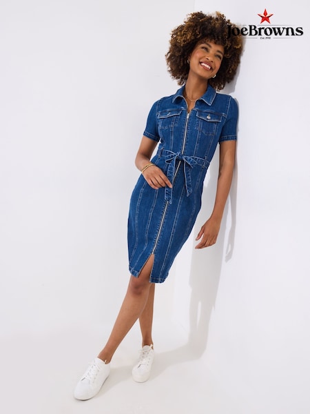 Joe Browns Vintage Zip Front Denim Dress (F51976) | 92 €