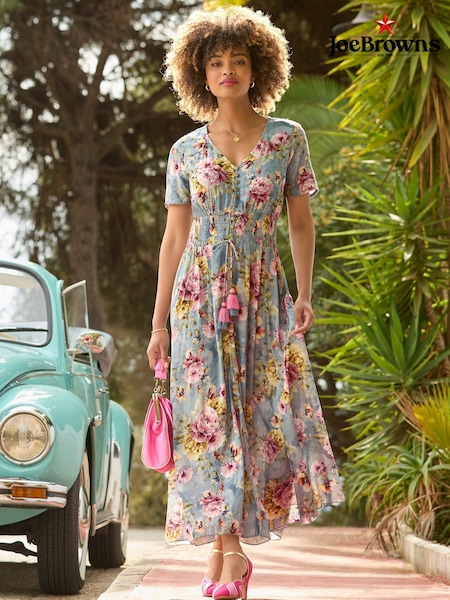 Joe Browns High Low Boho Border Maxi Dress (F52153) | €102