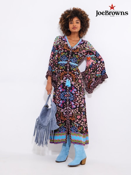 Joe Browns Butterfly Border Print Maxi Dress (F52160) | €110