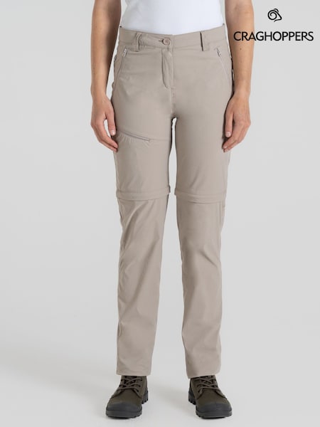 Craghoppers Nosi Life Pro Convertible Brown Trousers (F52200) | €158