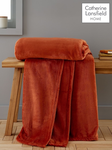 Catherine Lansfield Raschel Velvet Touch Plush Extra Large Throw (F52395) | 140 zł