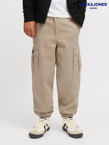 beis - JACK & JONES Junior Cuffed Cargo Trousers (F52468) | 40 €