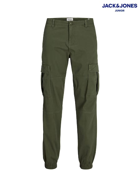 JACK & JONES Junior Cuffed Cargo Trousers (F52474) | ₪141