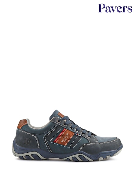 Pavers Blue Lace-Up Casual Trainers (F52499) | 250 zł