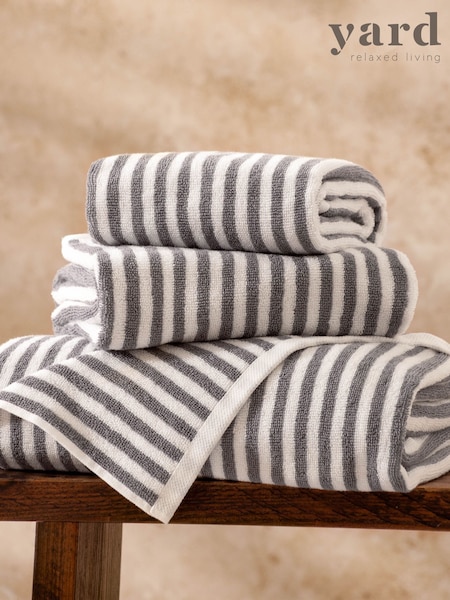 Yard Grey Hebden Striped Towel (F52506) | 50 zł - 140 zł
