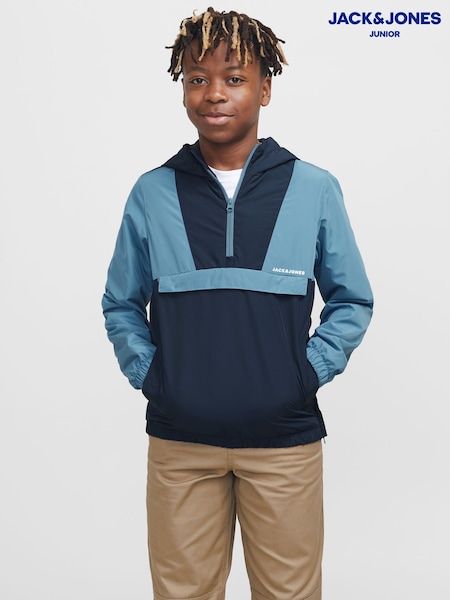 JACK & JONES JUNIOR Colourbock Hooded Windbreaker (F52530) | R$ 345