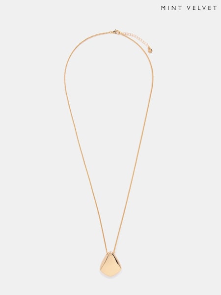 Mint Velvet Gold Tone Pendant Necklace (F52588) | €50