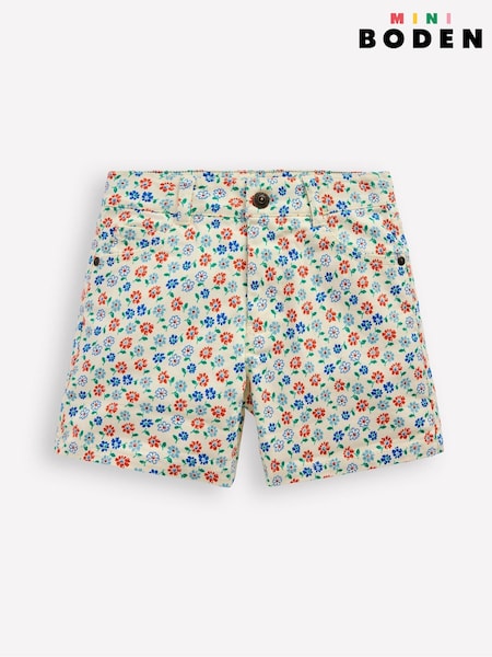 Boden Cream Denim Shorts (F52676) | R$ 265 - R$ 315