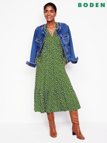 Boden Rosamund Jersey Midi Tea Dress (F52691) | €176