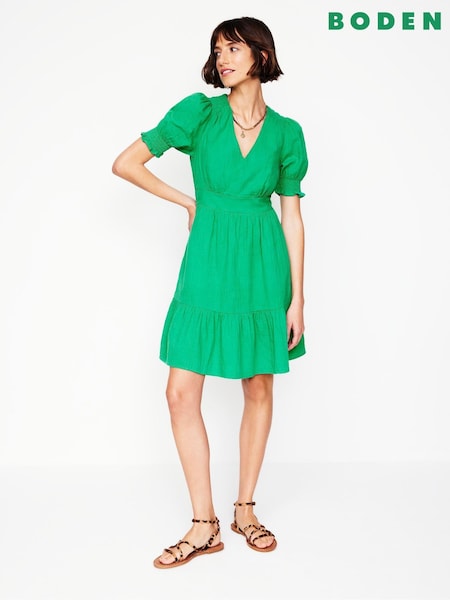 Boden Anna Double Cloth Short 100% Cotton Dress (F52700) | €135