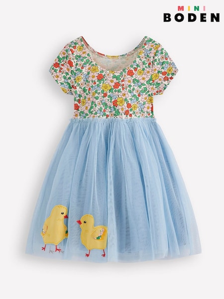 Boden Ami Appliqué Tulle Dress (F52713) | ‏196‏₪ - ‏226‏ ₪