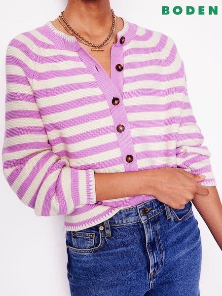 Boden Lena Stitch Detail Cardigan (F52720) | € 116