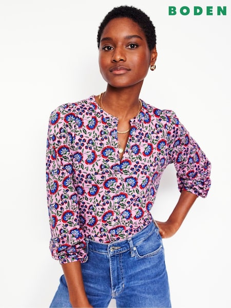 Boden Marina 100% Cotton Jersey Shirt (F52748) | €57