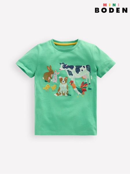 Boden Superstitch 100% Cotton T-Shirt (F52816) | ‏55 د.إ.‏ - ‏ 61‏ د.إ.