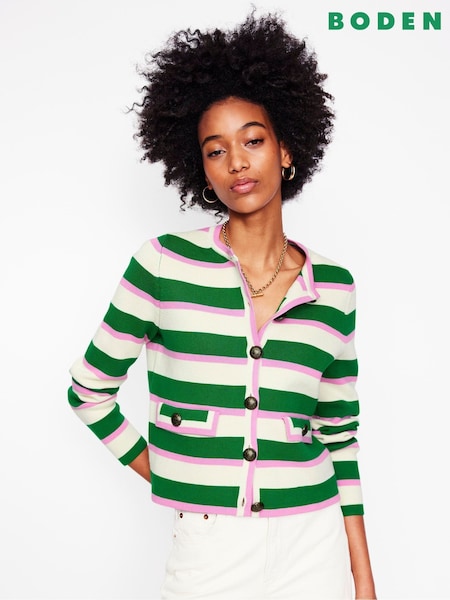 Boden Green Holly Knitted Jacket (F52819) | €202