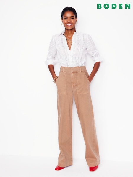 Boden Wide Leg Cargo Trousers (F52836) | 133 €