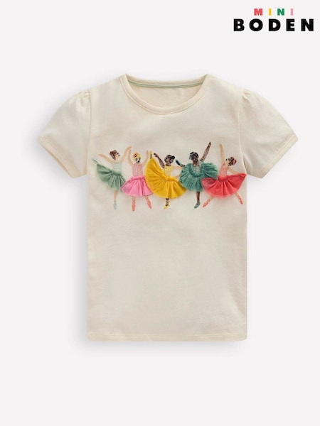 Boden Puff Sleeve Superstitch 100% Cotton Top (F52841) | ‏111 د.إ.‏ - ‏ 122‏ د.إ.
