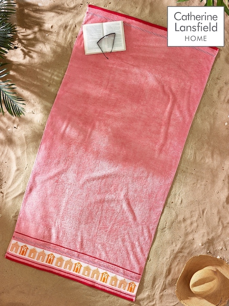 Catherine Lansfield Beach Huts Cotton Extra Large Beach Towel (F52924) | 25 €