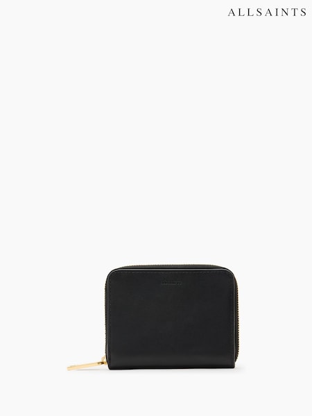 Черный - AllSaints Lena Hex Zip Wallet (F52944) | €91