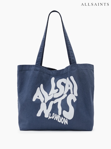 AllSaints Blue Orlando Tote Bag (F52957) | €46