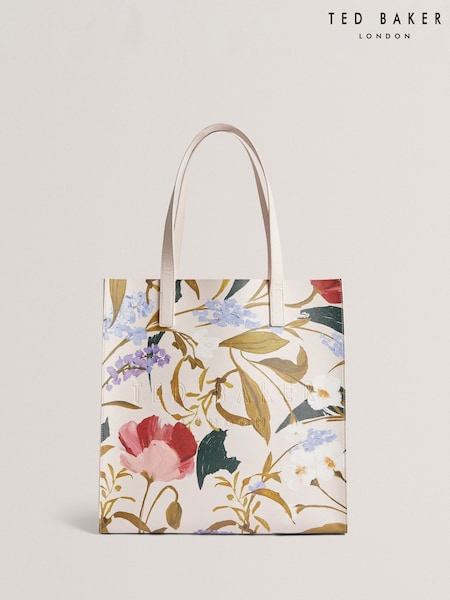 Ted Baker Palamaa-Floral Printed Large Icon Bag (F53076) | 372 LEI