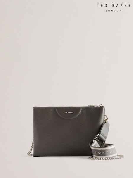 Gri - Ted Baker Esille-Webbing Cross-Body Bag (F53083) | 1,117 LEI