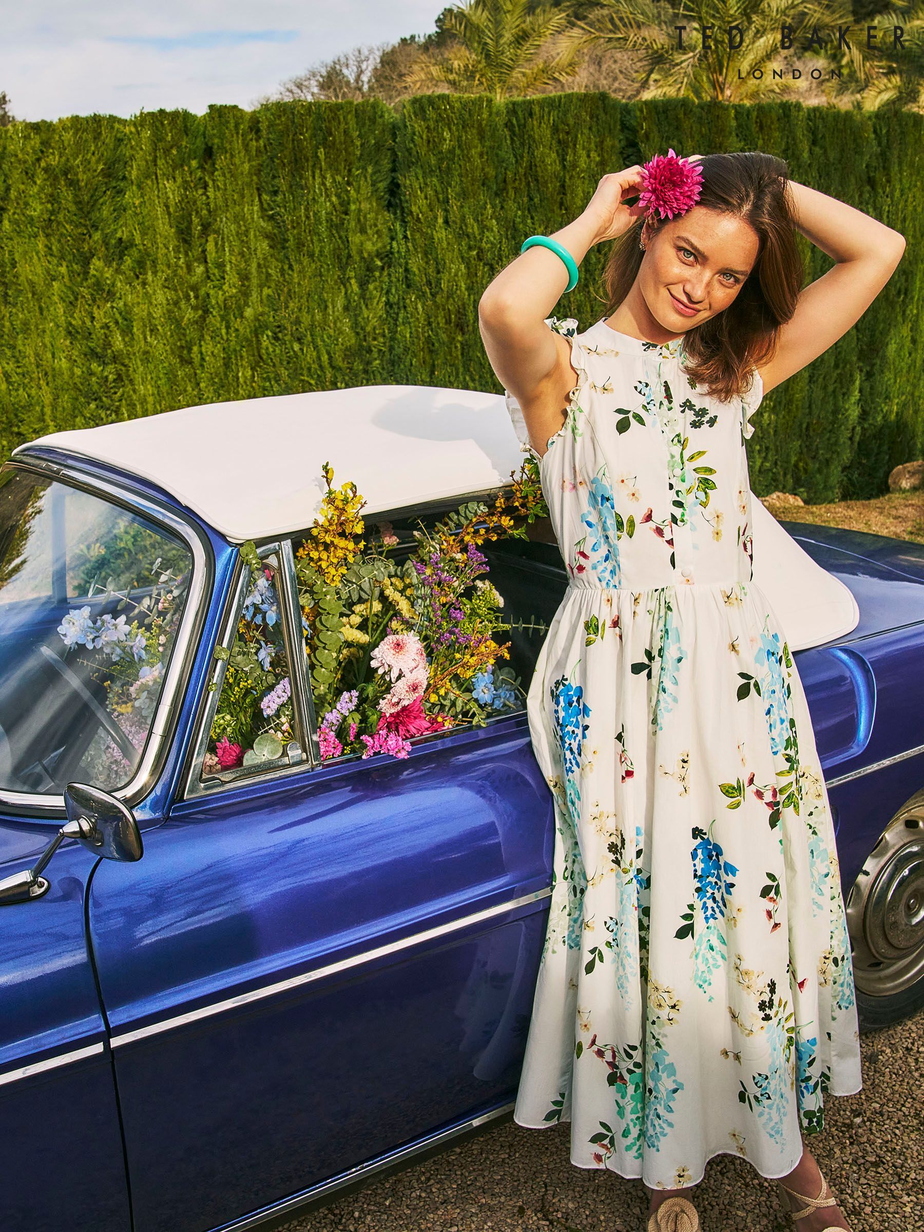 Ted Baker Dresses | Pink, Black & Red Dresses By Ted Baker