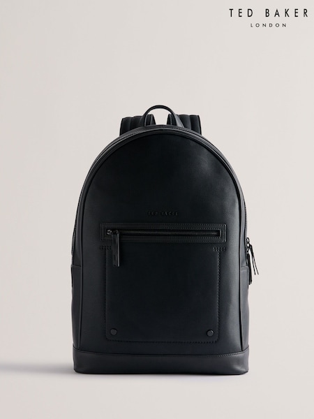 Ted Baker Black Lansen Leather Backpack (F53145) | €264